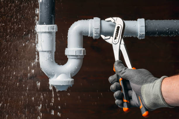 Professional Drain Cleaning technician working in Hanson, MA